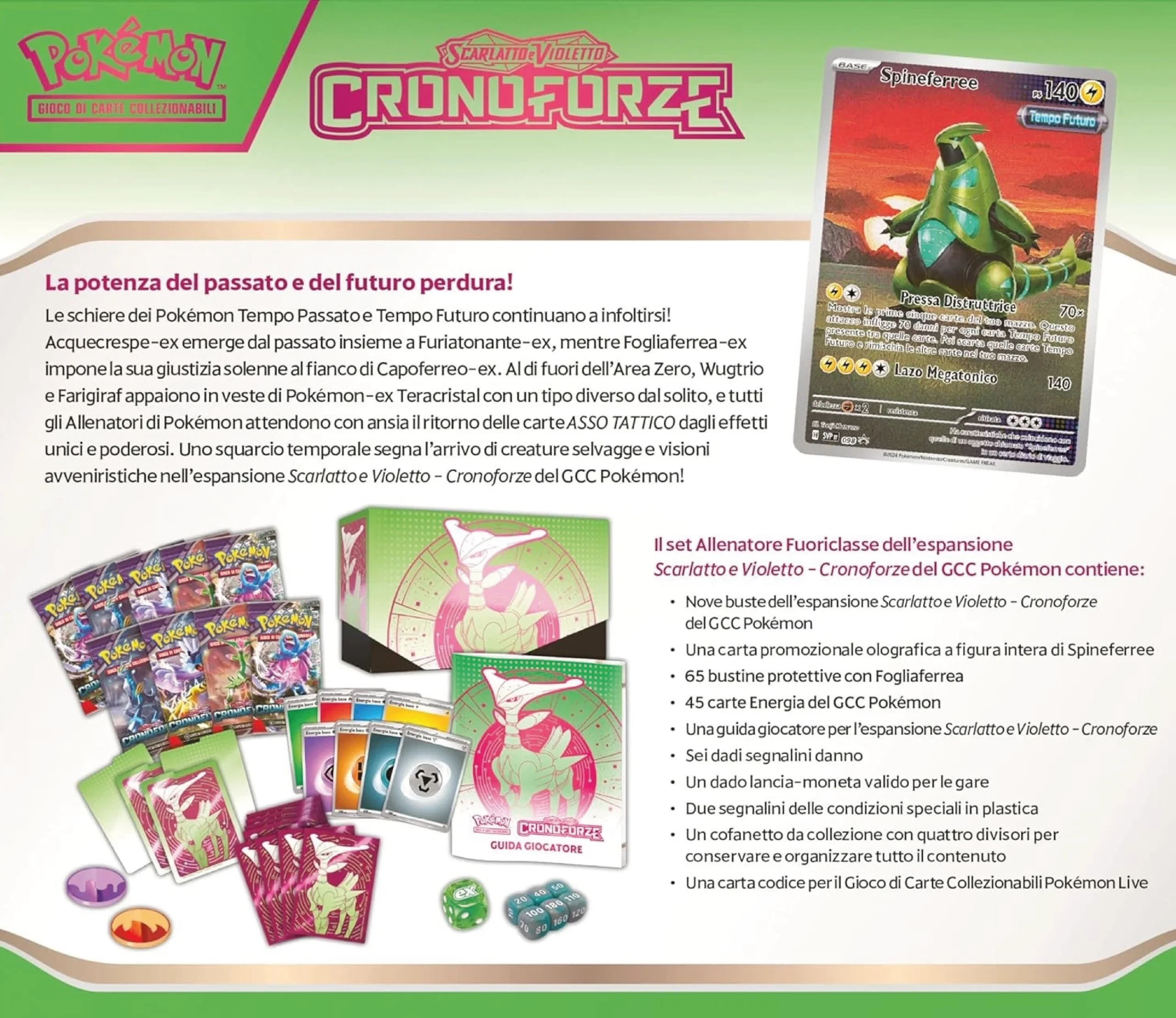 Cronoforze - Fogliaferrea ETB Set Allenatore Fuoriclasse (ITA) - immagine 3