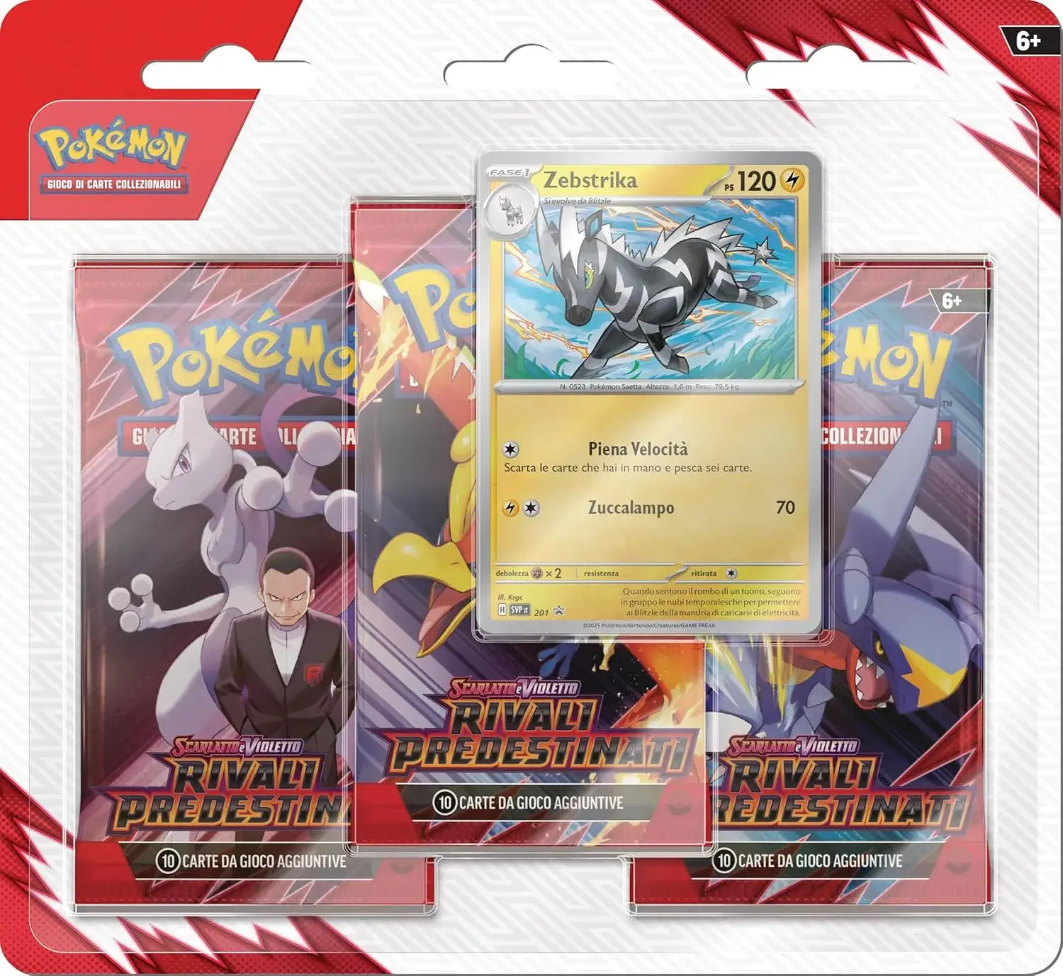 Rivali Predestinati - Blister con Carta Promozionale da 3 Bustine (ITA) - immagine 2