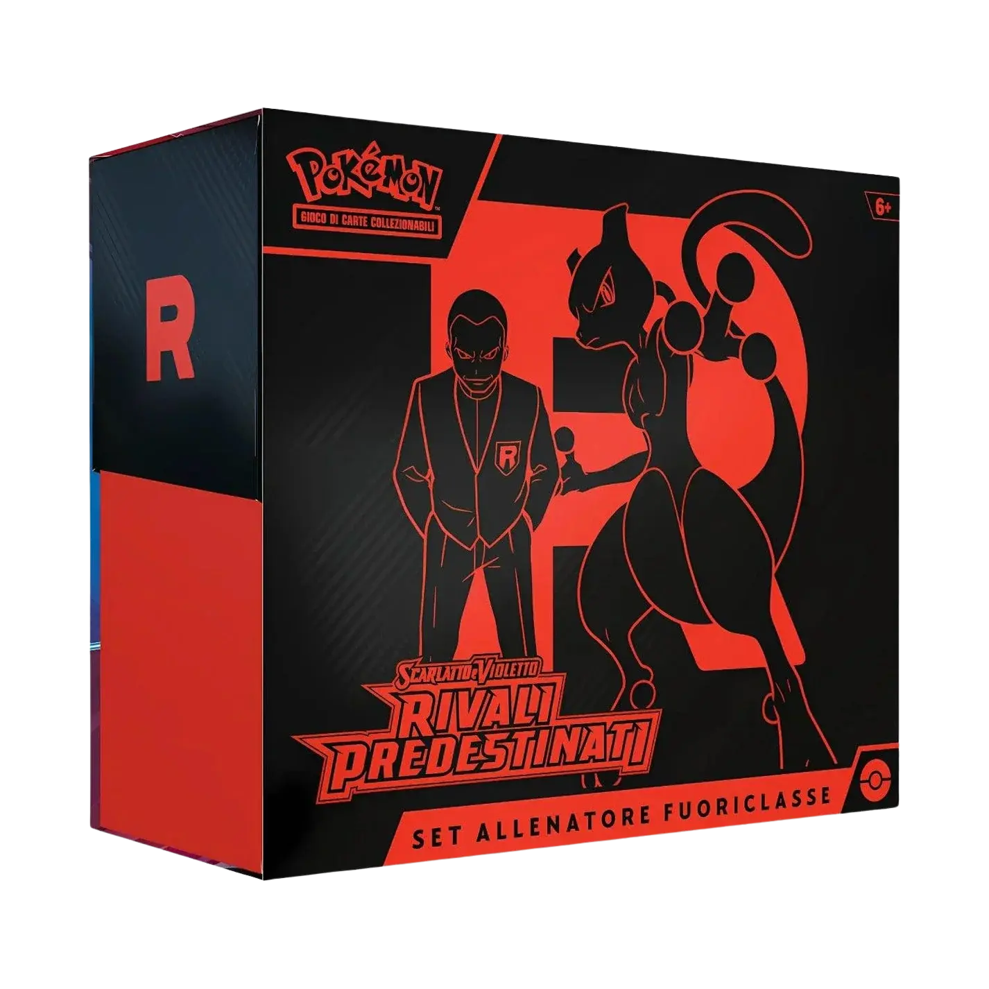 Elite Trainer Box Pokémon Rivali Predestinati, vista frontale della confezione sigillata
