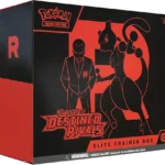 Elite Trainer Box Pokémon Destined Rivals, vista frontale della confezione sigillata