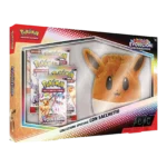 Collezione Speciale Pokémon Sacchetto Eevee sealed, con 5 buste Evoluzioni Prismatiche, promo esclusiva e sacchetto in tessuto.