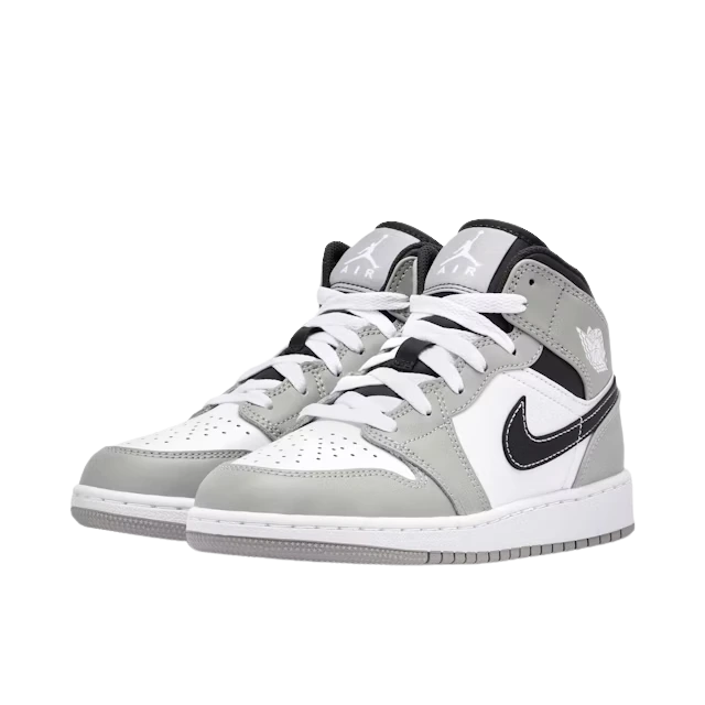Air Jordan 1 Mid Anthracite Greyscale GS