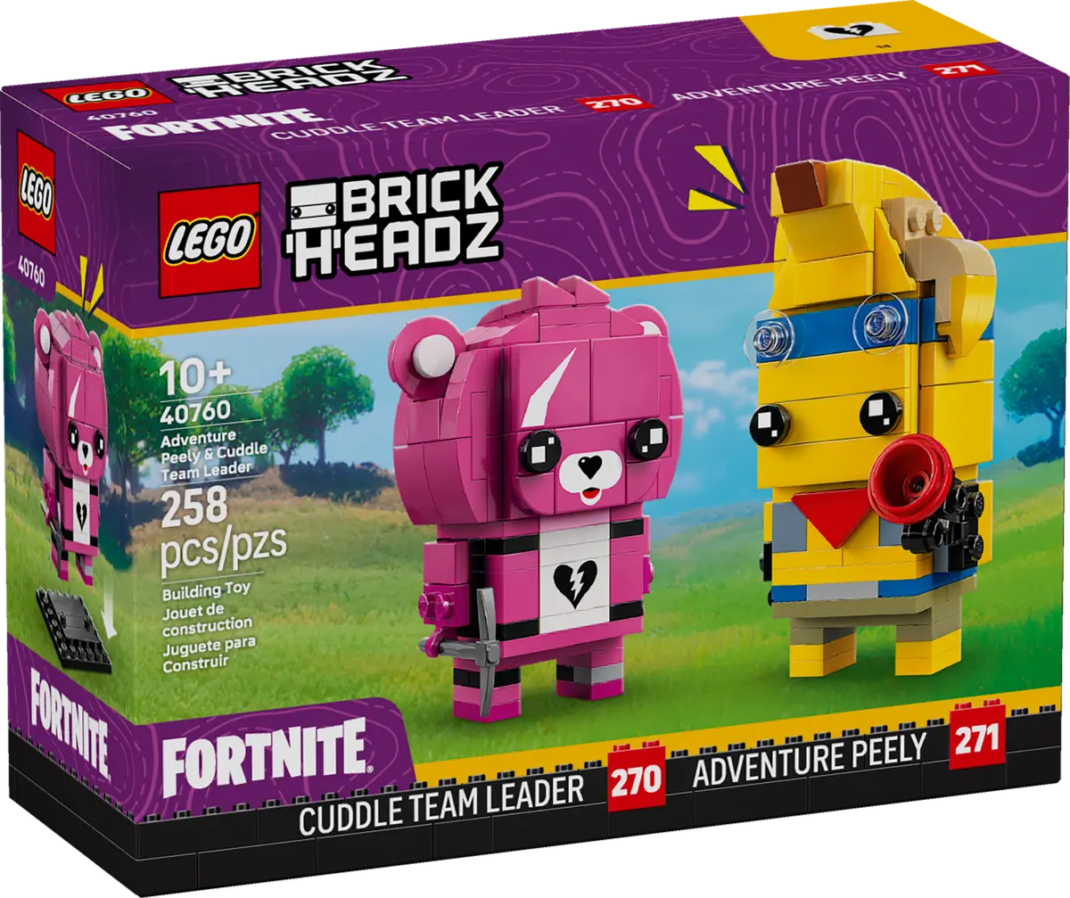 Lego Brickheadz – Adventure Peely & Cuddle Team Leader - immagine 2