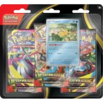 Confezione Pokémon TCG Megaevoluzione – Blister con Carta Promozionale da 3 Bustine (ITA), con 3 buste sigillate e carta promo esclusiva.
