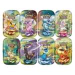 Lotto di 8 Minitin Pokémon Evoluzioni Prismatiche, confezioni sfuse e sigillate