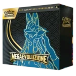 Pokémon Megaevoluzione Mega Lucario Elite Trainer Box, Set Allenatore Fuoriclasse con 9 bustine sigillato italiano