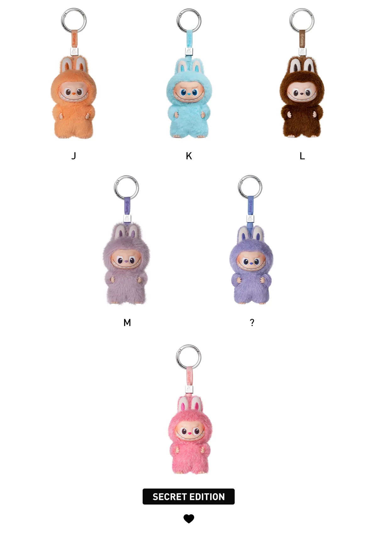 Labubu The Monsters Pin for Love (A-M) - Whole Set - immagine 8