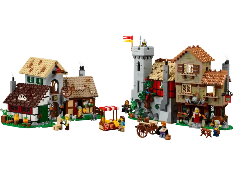 Lego - Piazza della città medievale
