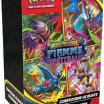 Booster Bundle Pokémon Fiamme Spettrali da 6 bustine in italiano, vista frontale con Mega Charizard X e logo dell’espansione Megaevoluzione – Fiamme Spettrali.