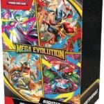 Frontale Booster Bundle Megaevolution 6 bustine ENG – Vista della confezione sigillata in inglese