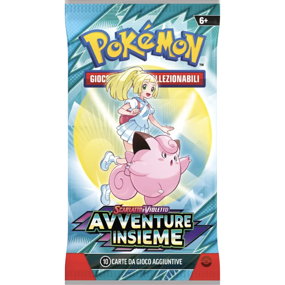 Bustina Pokémon Avventure Insieme artwork 2 – espansione italiana