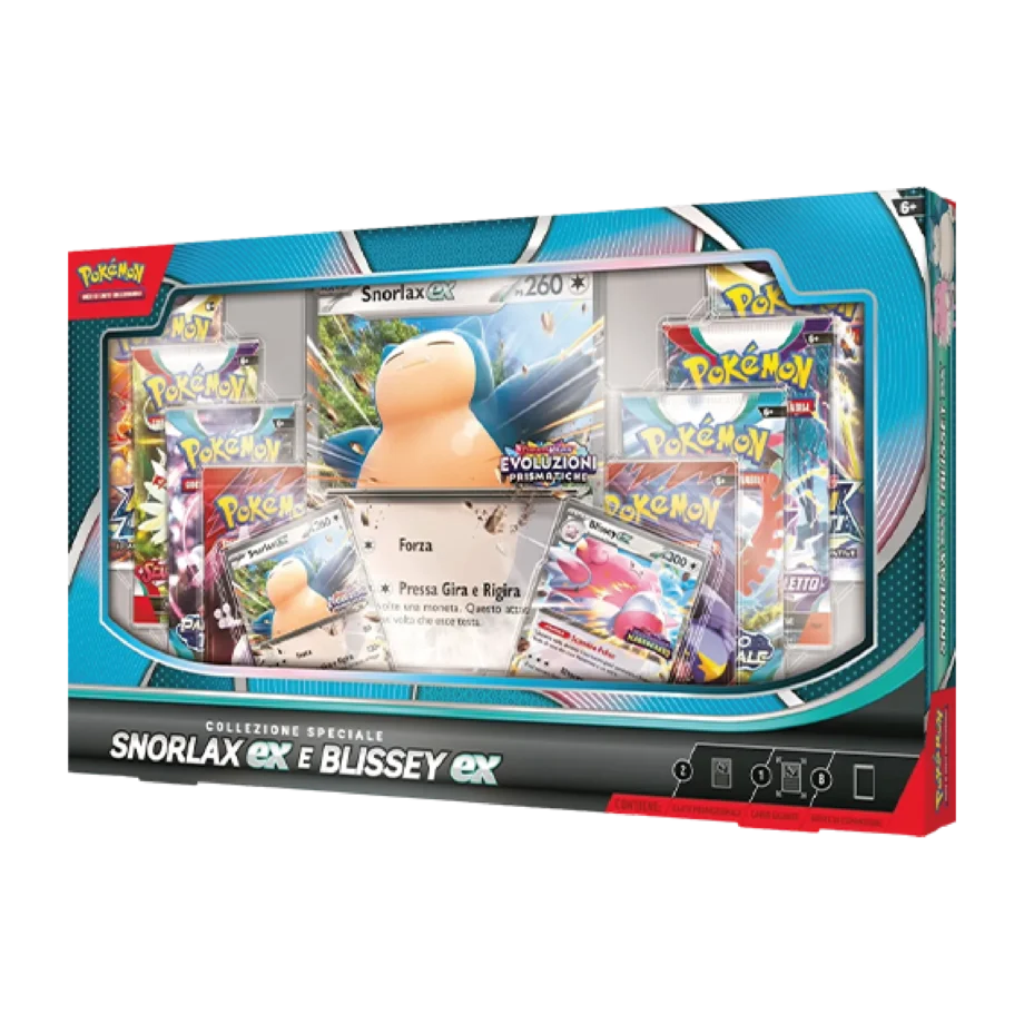 Collezione Speciale Snorlax EX e Blissey EX (ITA)