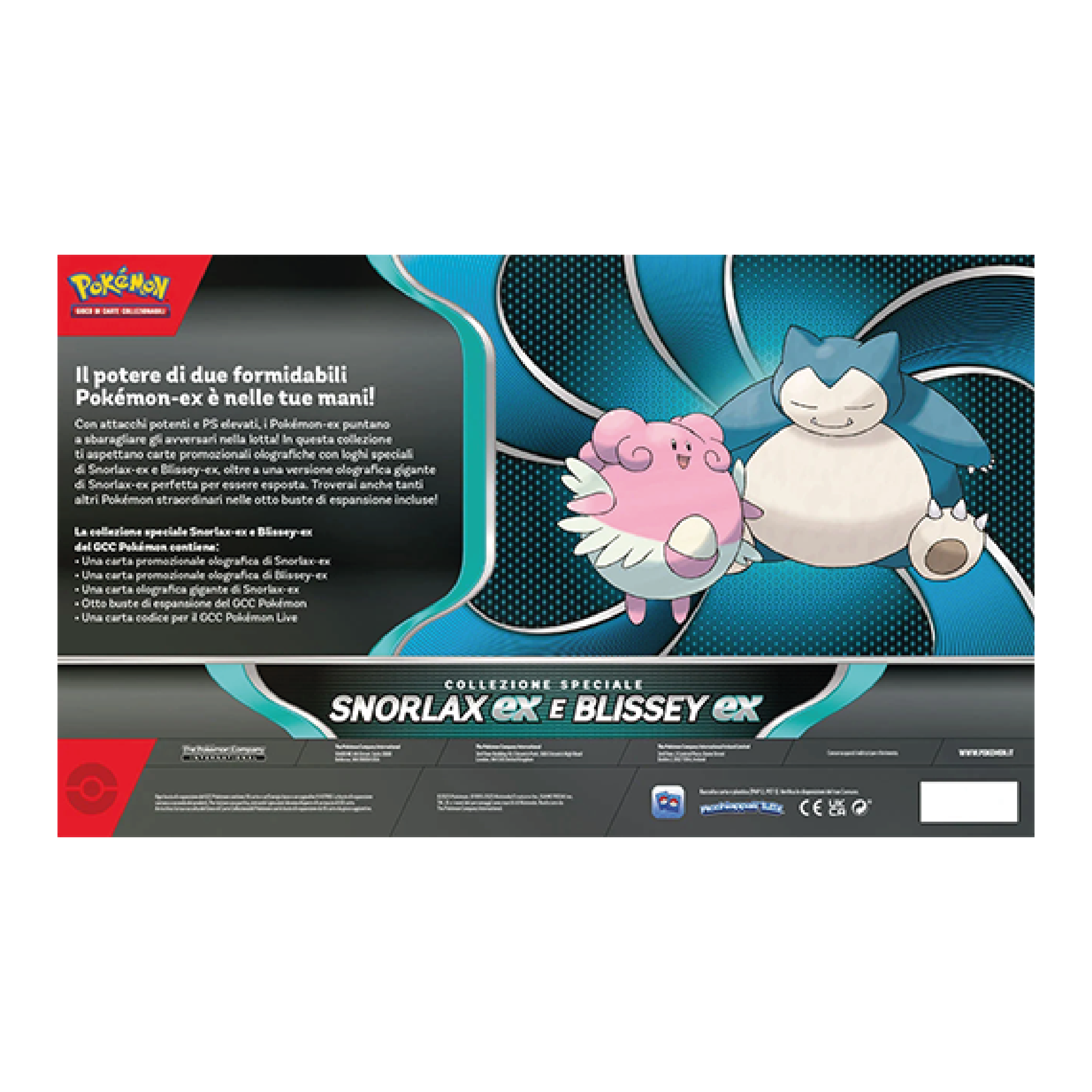 Collezione Speciale Snorlax EX e Blissey EX (ITA) - immagine 3
