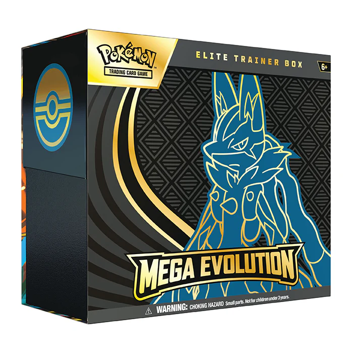 ETB Mega Lucario, visualizzazione frontale