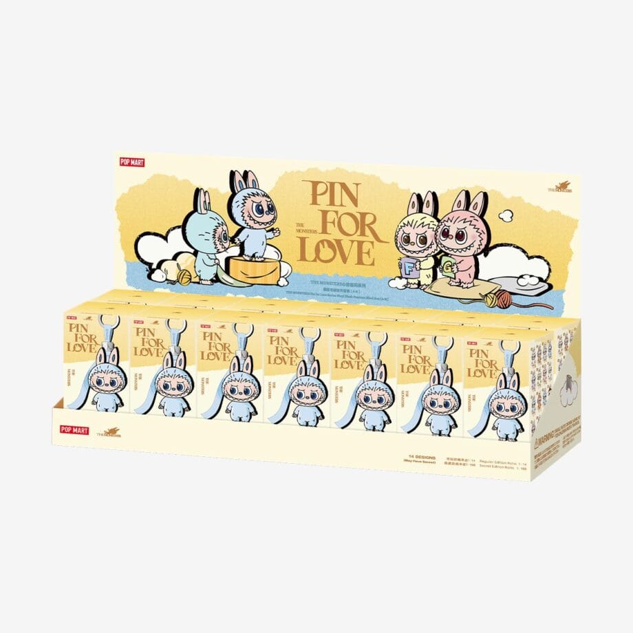 Labubu The Monsters Pin for Love (A-M) - Whole Set