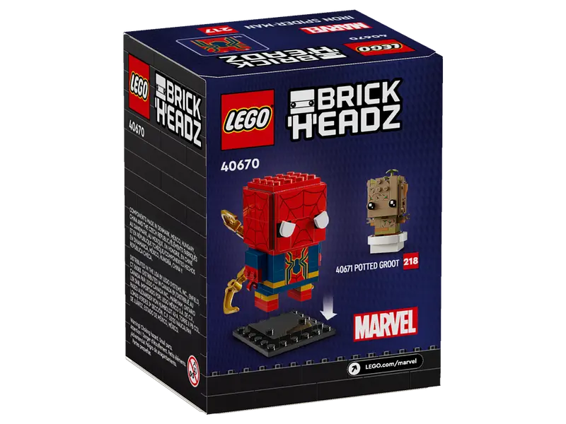 Lego Brickheadz - Iron Spider-Man - immagine 3