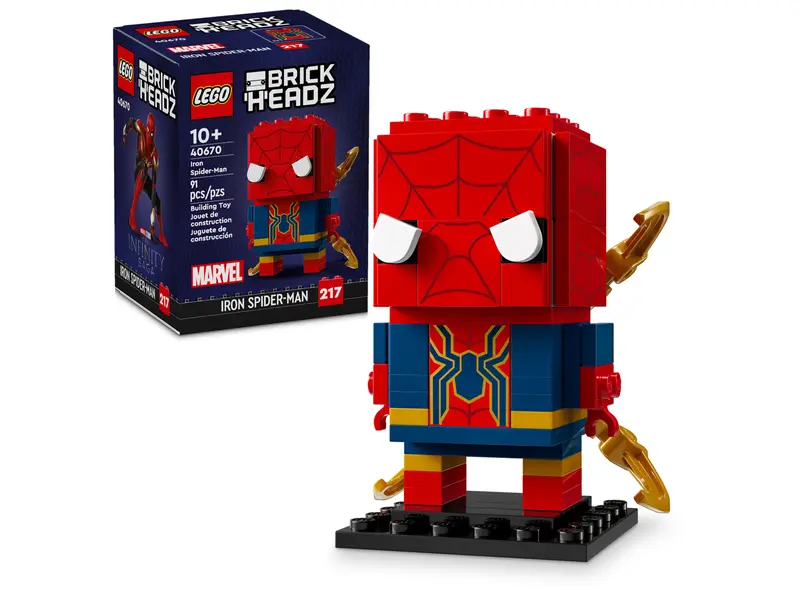 Lego Brickheadz - Iron Spider-Man - immagine 2