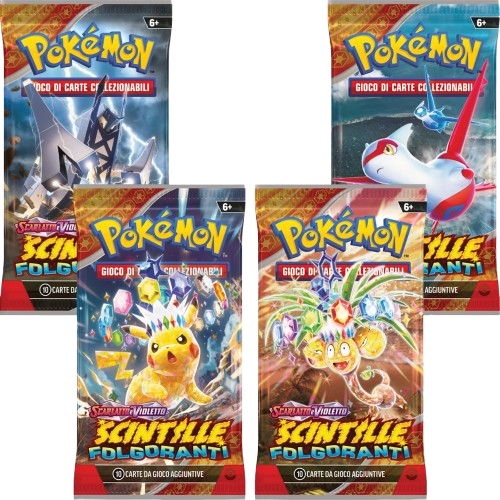 Scintille Folgoranti – Set da 4 Buste Artwork (ITA)