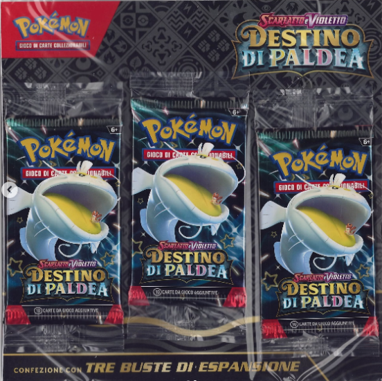 Destino di Paldea - Blister da 3 Bustine (ITA)