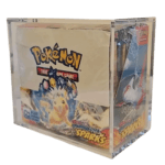 Custodia espositiva trasparente in acrilico per Pokémon Display da collezione
