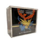 Custodia espositiva in acrilico trasparente per Pokémon ETB da collezione