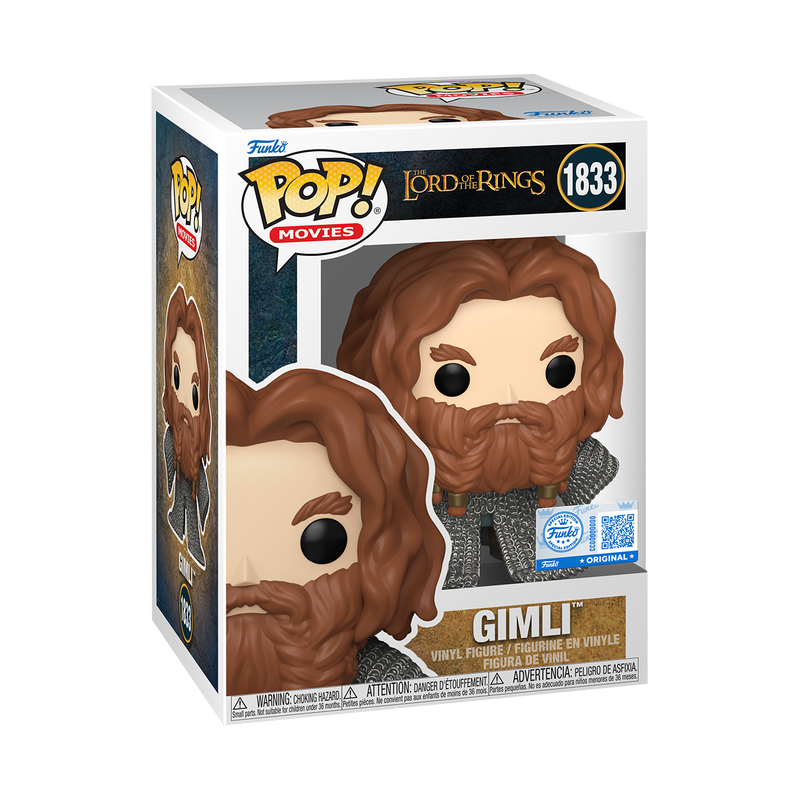 Funko Pop! - The Lord of the Rings: Gimli (Chainmail Armor)