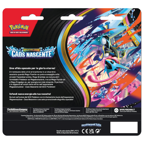 Caos Nascente - Blister con Carta Promozionale da 3 Bustine (ITA) - immagine 2