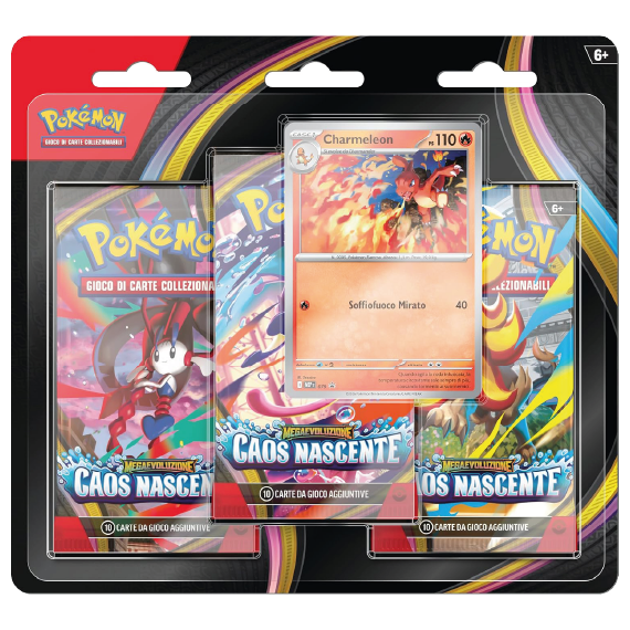 Caos Nascente - Blister con Carta Promozionale da 3 Bustine (ITA)