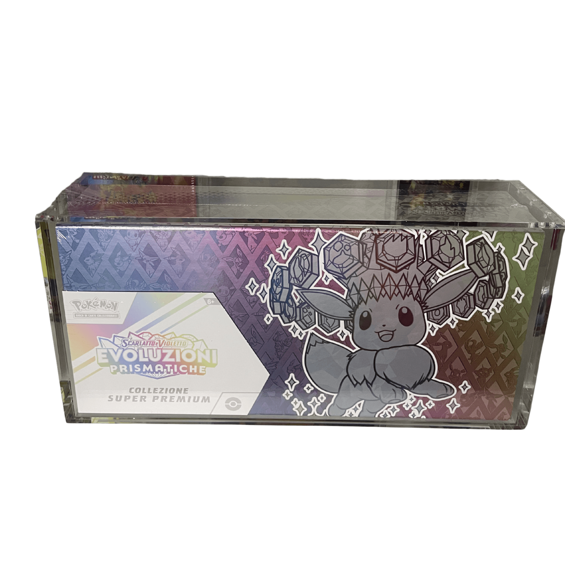 Custodia Acrilica Magnetica Super Premium Collection Evoluzioni Prismatiche