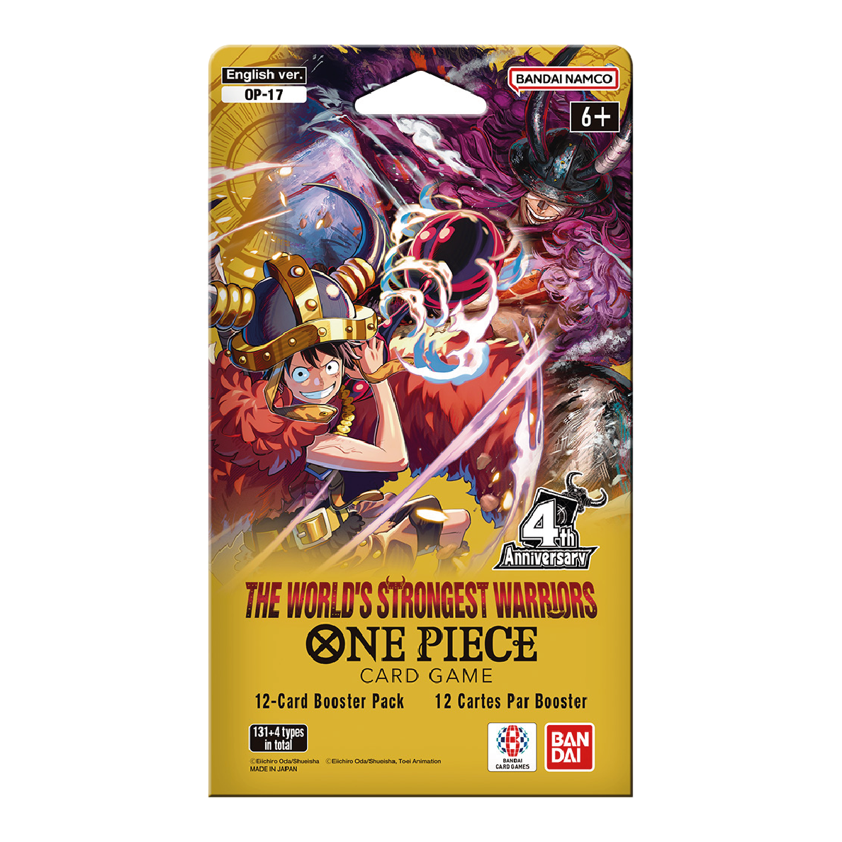 OP-17 The World’s Strongest Warriors – Blister Booster Pack (ENG) - immagine 4