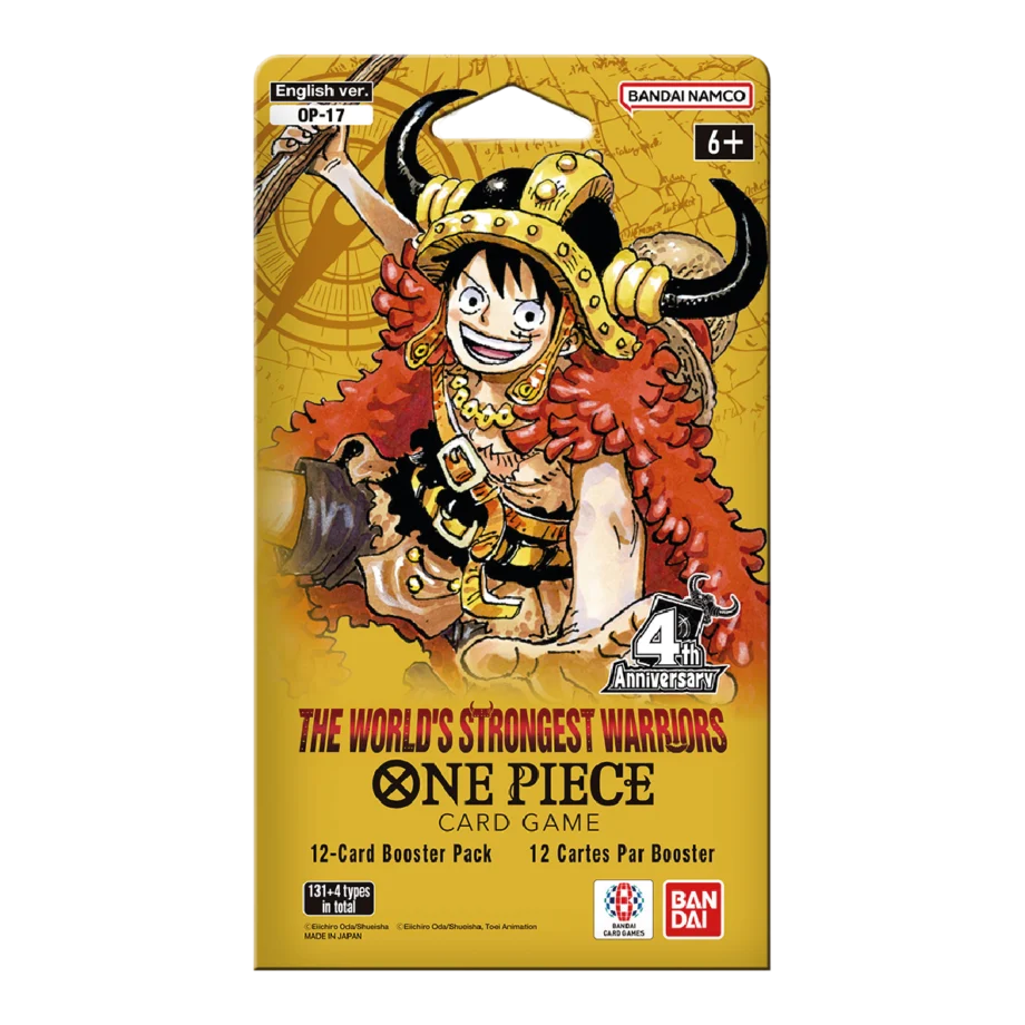 OP-17 The World’s Strongest Warriors – Blister Booster Pack (ENG)