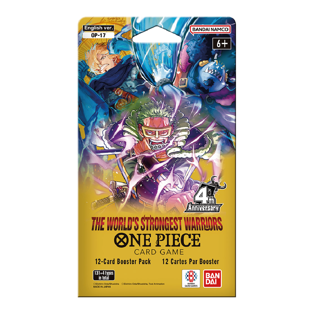 OP-17 The World’s Strongest Warriors – Blister Booster Pack (ENG) - immagine 3