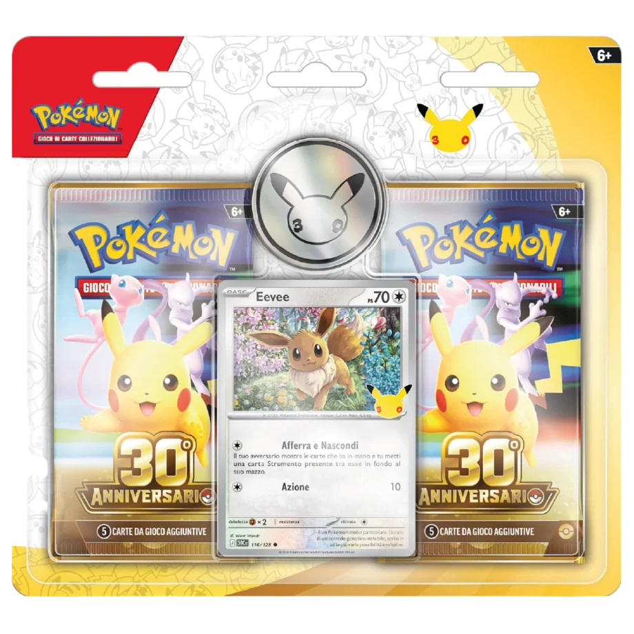 30° Anniversario - Blister con Carta Promozionale da 2 Bustine (ITA)