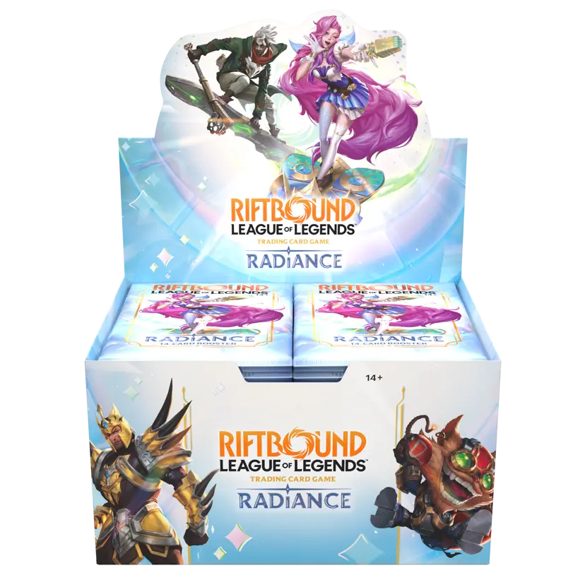 Riftbound – Radiance Display Booster Box da 24 Buste (ENG)